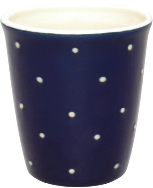Becher Bacchus, handgemalte Keramik