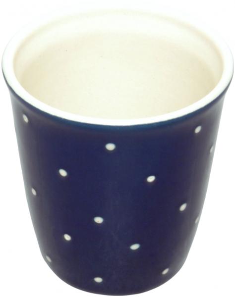 Becher Bacchus, handgemalte Keramik