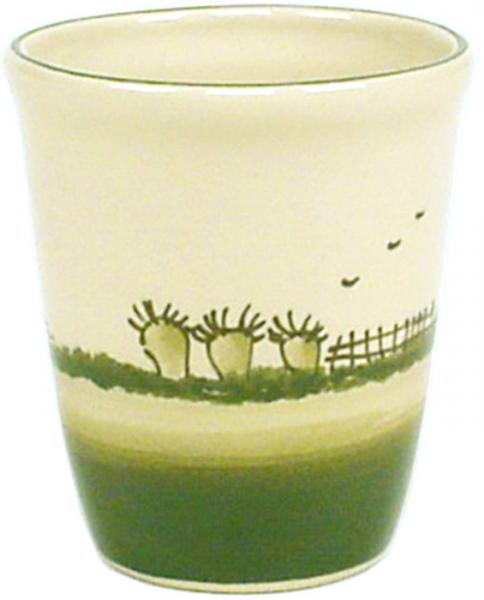 Becher Bacchus im Dekor Landart