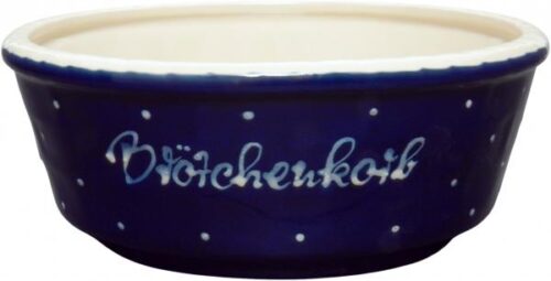 Brötchenkorb, handgemalte Keramik