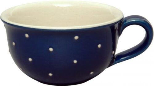 Kaffeeobertassen, handgemalte Keramik