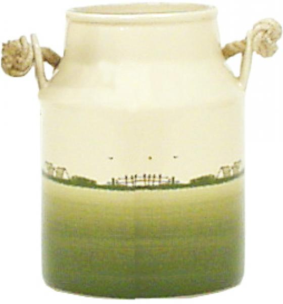 Milchkannen H 18 cm im Dekor Landart