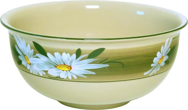 Salatschüssel 21 im Dekor Margueritenblume
