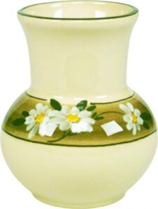 Vasen im Dekor Margueritenblume