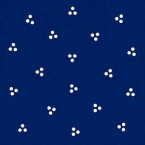 Dekor Blau 3 Punkt