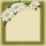 Dekor Margueritenblume